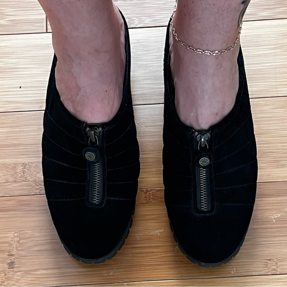 Cole Haan x Nike Air Collab Womens Clogs sz 9.5 Suede Waterproof Shoes Mules - Picture 11 of 12